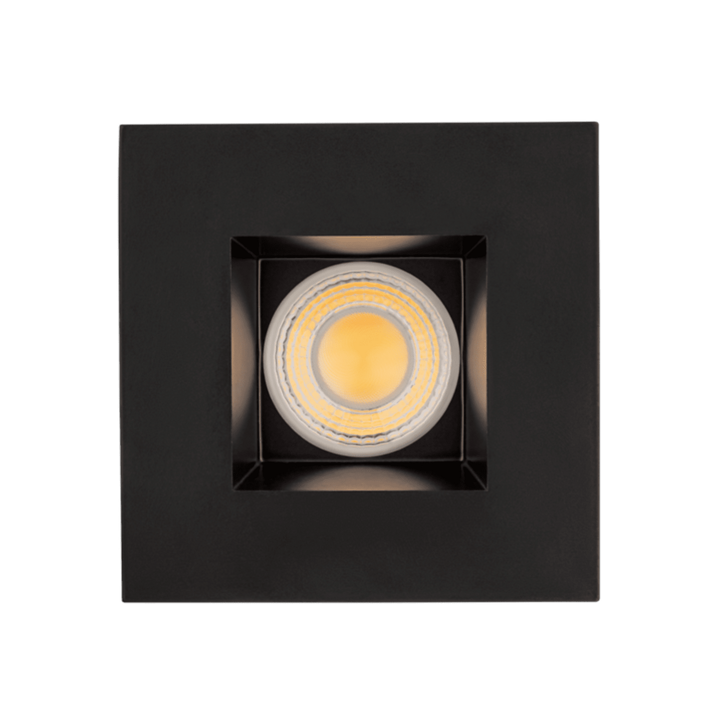 P-6024 3 Inch Black Square 24W 1800 Lumens 5CCT Recessed Light