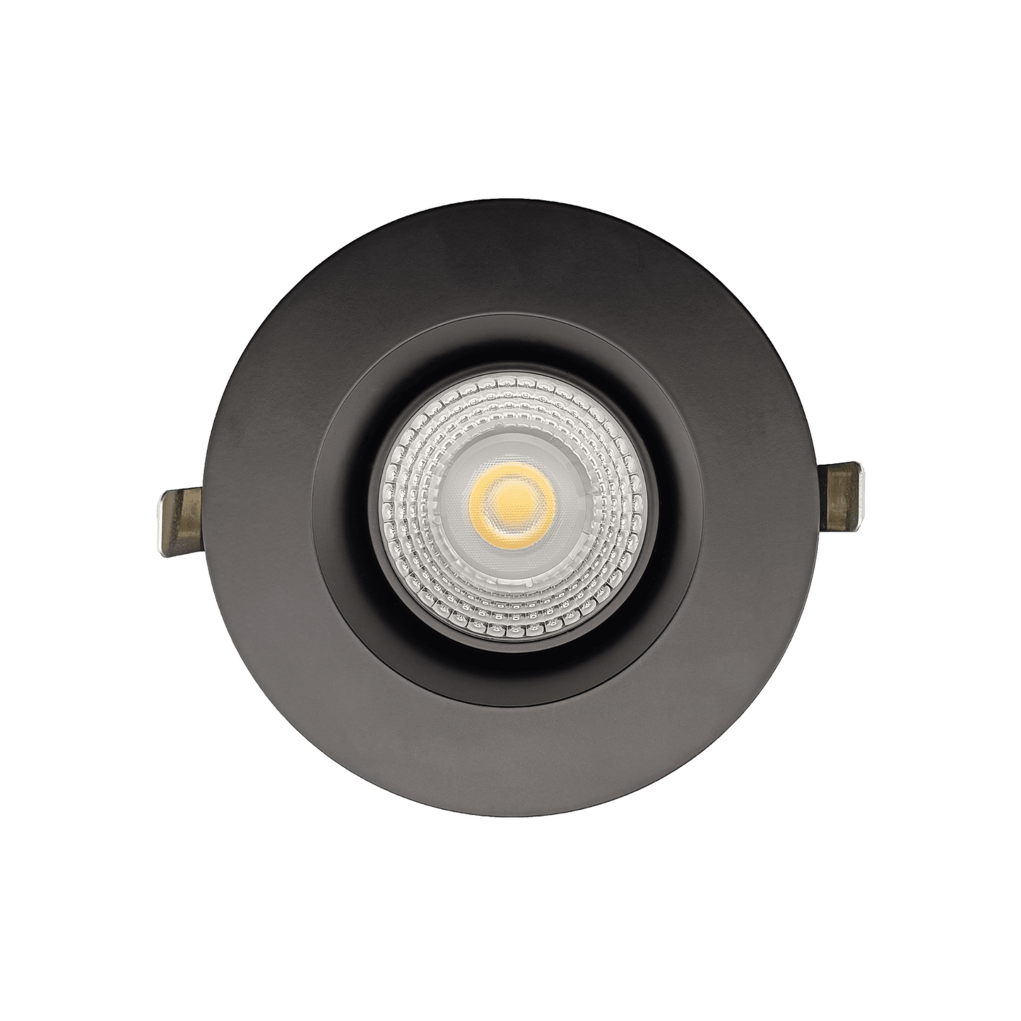 P-6089 6 Inch Round Black 22W 2200 Lumens 5CCT Gimbal Light