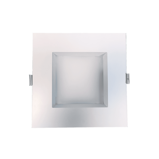 P-6096 6 Inch Square White 10W 2700 Lumens 5CCT Slim Light