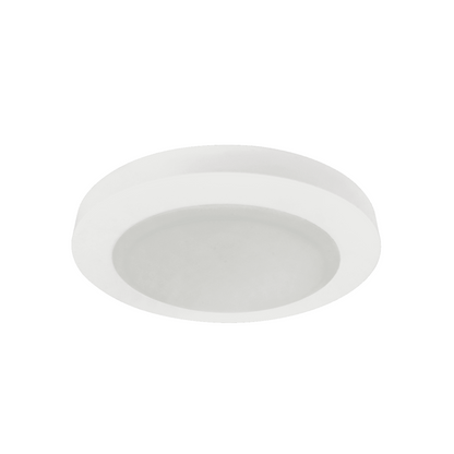 P-6099 8 Inch Round White 27W 1875 Lumens 5CCT Surface Mount Disk Light