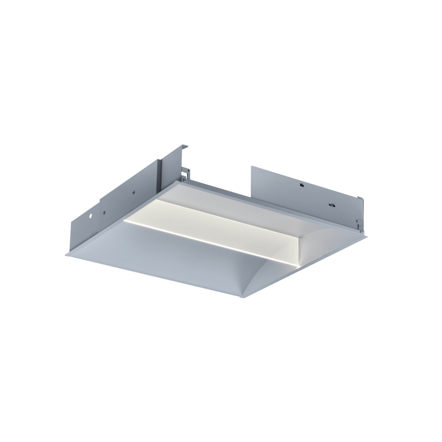 P-6105 2X2 Center Line White 30W/40W/50W 5390 Lumens 4CCT Troffer Panel