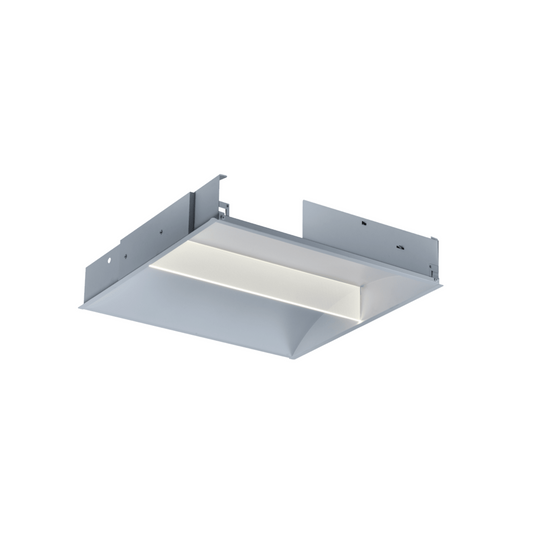 P-6105 2X2 Center Line White 30W/40W/50W 5390 Lumens 4CCT Troffer Panel