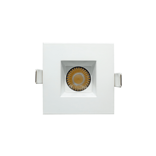 P-6149 2 Inch White Square 20W 1700/1200 Lumens 5CCT Recessed Light