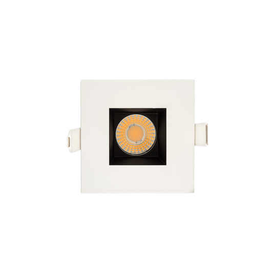 P-6153 2 Inch Two-Tone Square 20W 1700/1200 Lumens 5CCT Recessed Light