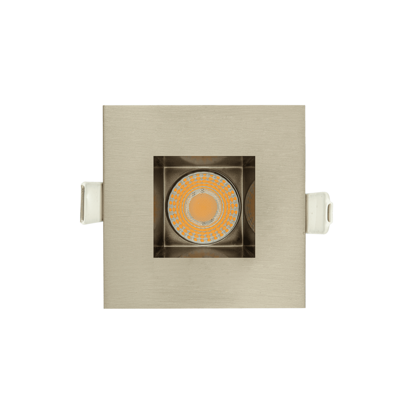 P-6157 2 Inch Brushed Nickel Square 20W 1700/1200 Lumens 5CCT Recessed Light