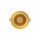 P-6158 2 Inch Brushed Brass Round 20W 1700/1200 Lumens 5CCT Recessed Light