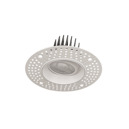 P-6162 3.5 Inch Trimless Round White 14W 1400 Lumens 5CCT Gimbal Light