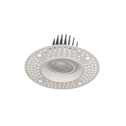 P-6162 3.5 Inch Trimless Round White 14W 1400 Lumens 5CCT Gimbal Light