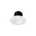 P-6165 4 Inch Trimless White Round 17W 1500 Lumens 5CCT Gimbal Light
