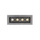 P-6168 3 Inch Trimless 4 Head Black 30W 2800 Lumens 5CCT Gimbal Light