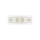 P-6169 4 Inch Trimless 4 Head White 52W 4800 Lumens 5CCT Gimbal Light