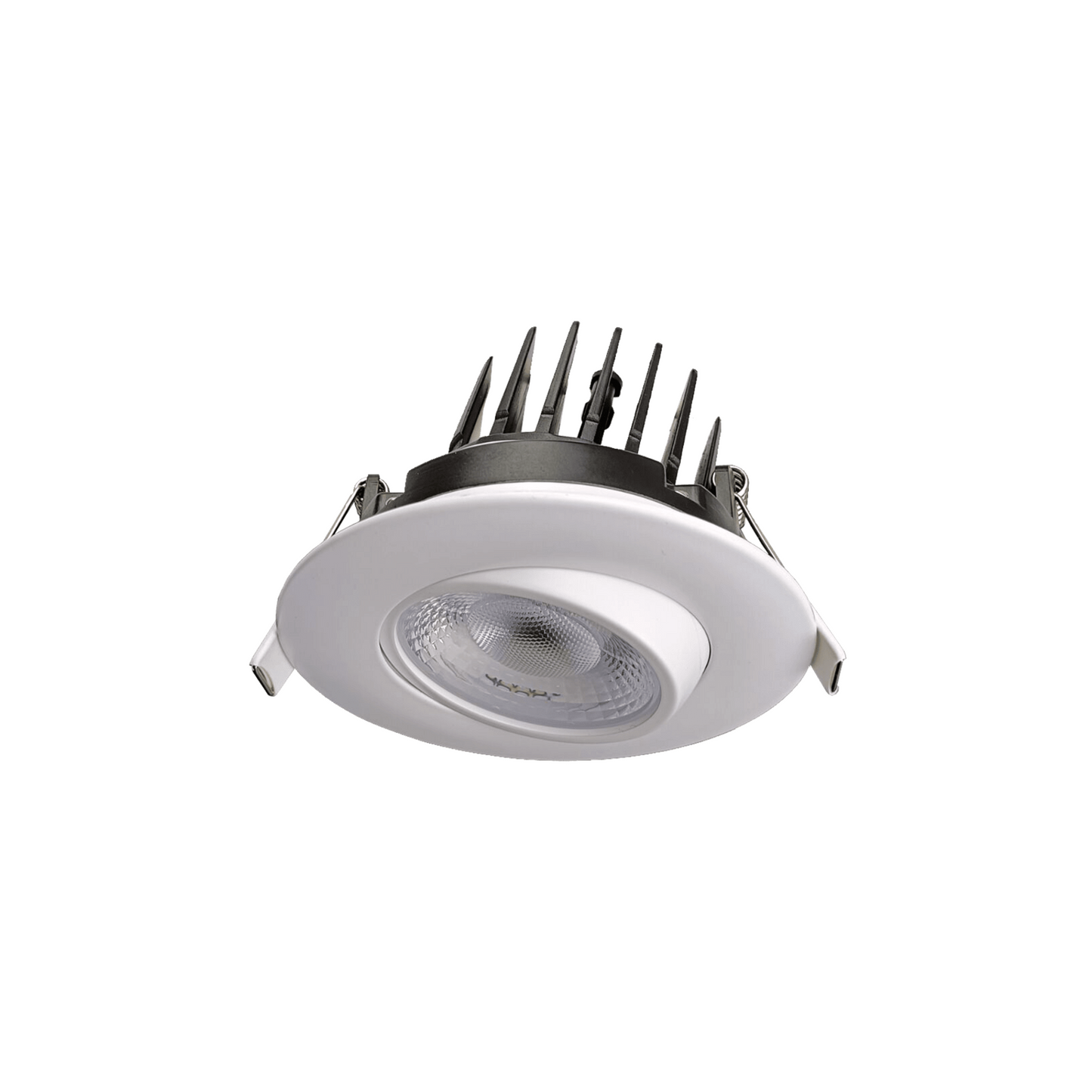 P-6174 3.5 Inch Round White 14W 1400 Lumens 5CCT Gimbal Light