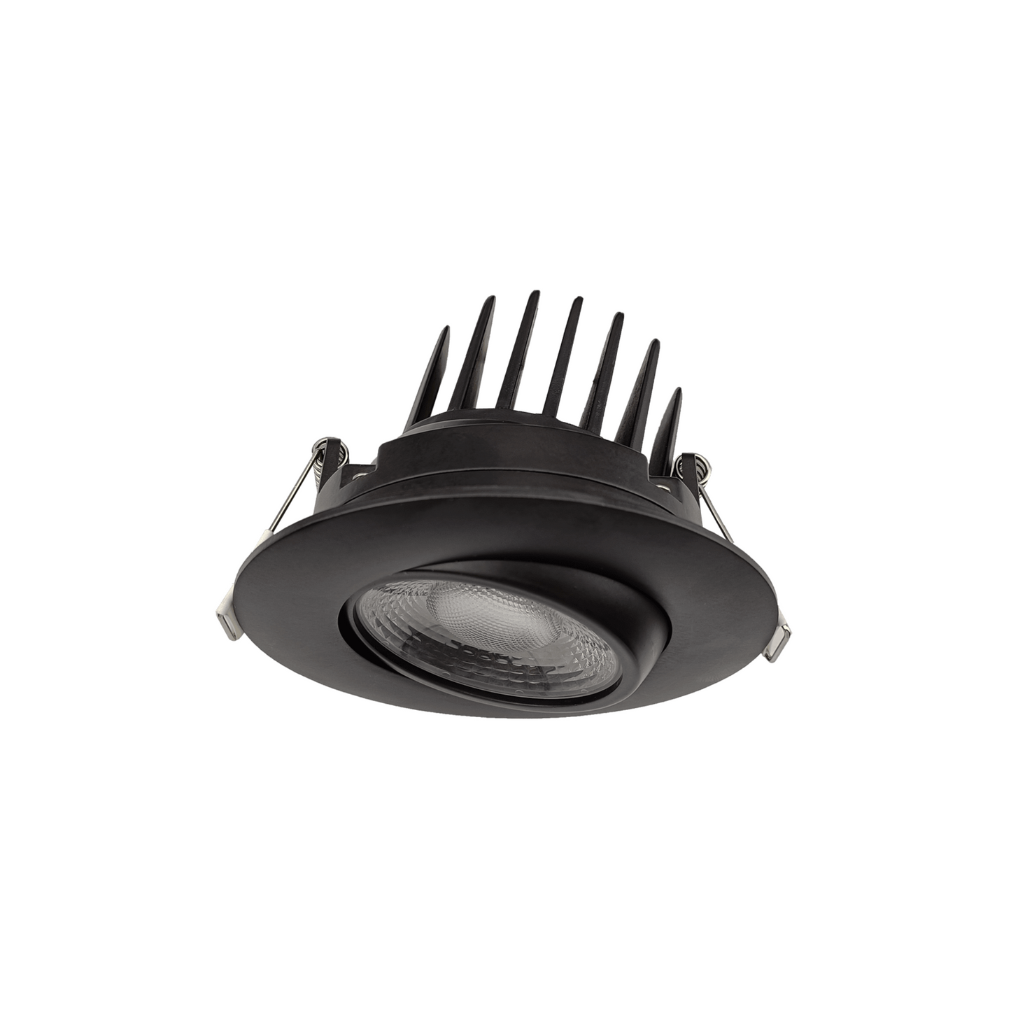 P-6175 3.5 Inch Round Black 14W 1400 Lumens 5CCT Gimbal Light