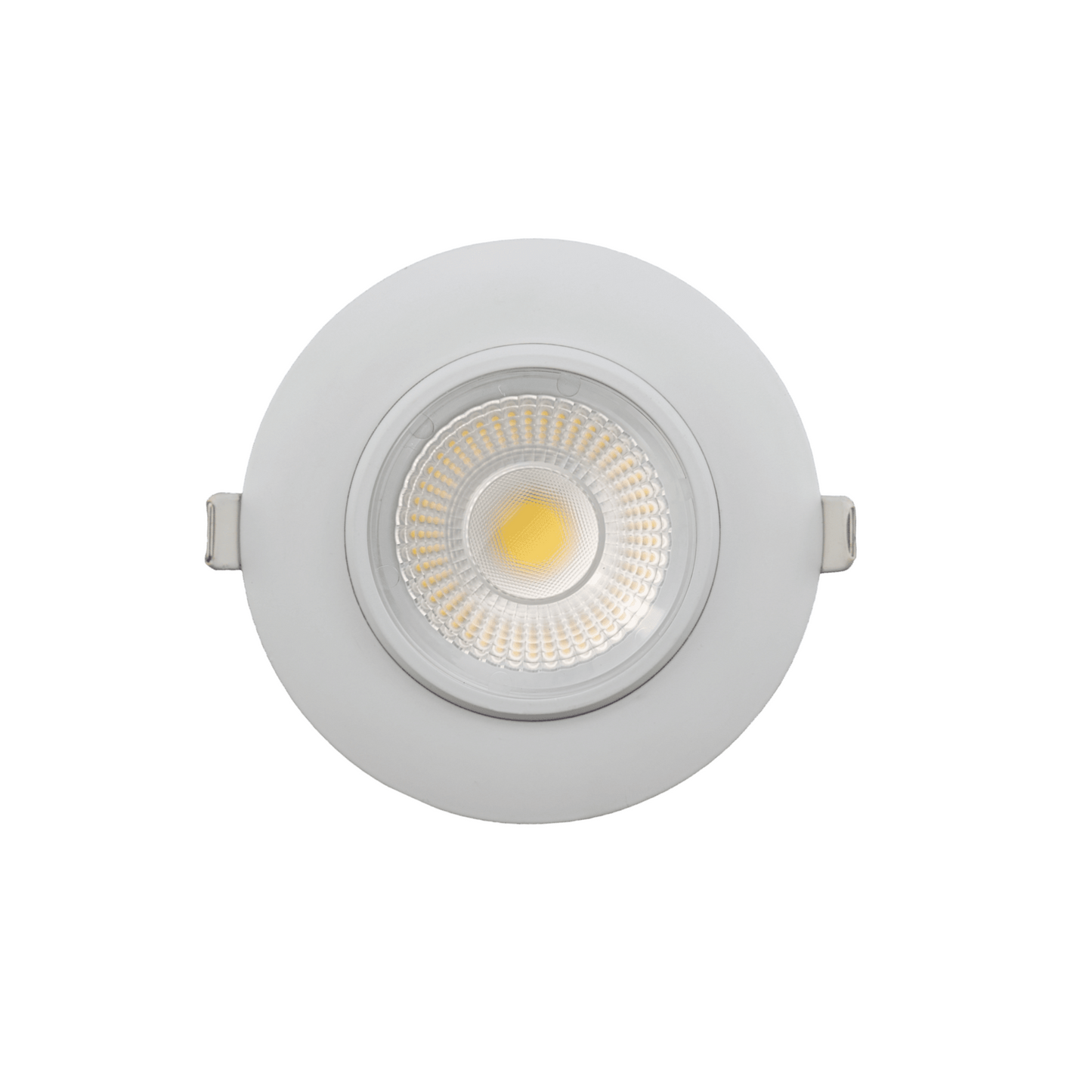 P-6176 4 Inch Round White 20W 1750 Lumens 5CCT Gimbal Light