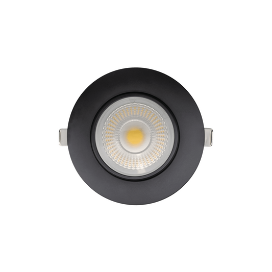P-6177 4 Inch Round Black 20W 1750 Lumens 5CCT Gimbal Light