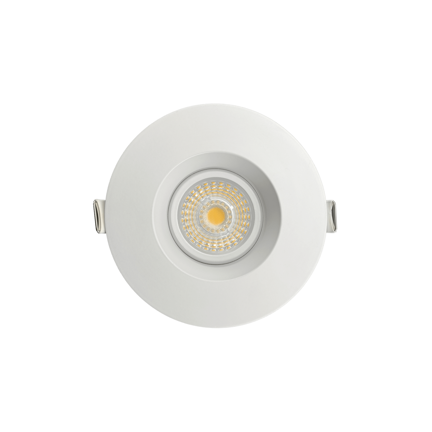 P-6178 3 Inch Round White 11W 1050 Lumens 5CCT Gimbal Light