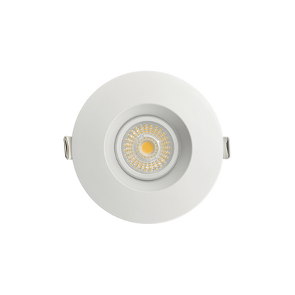 P-6178 3 Inch Round White 11W 1050 Lumens 5CCT Gimbal Light
