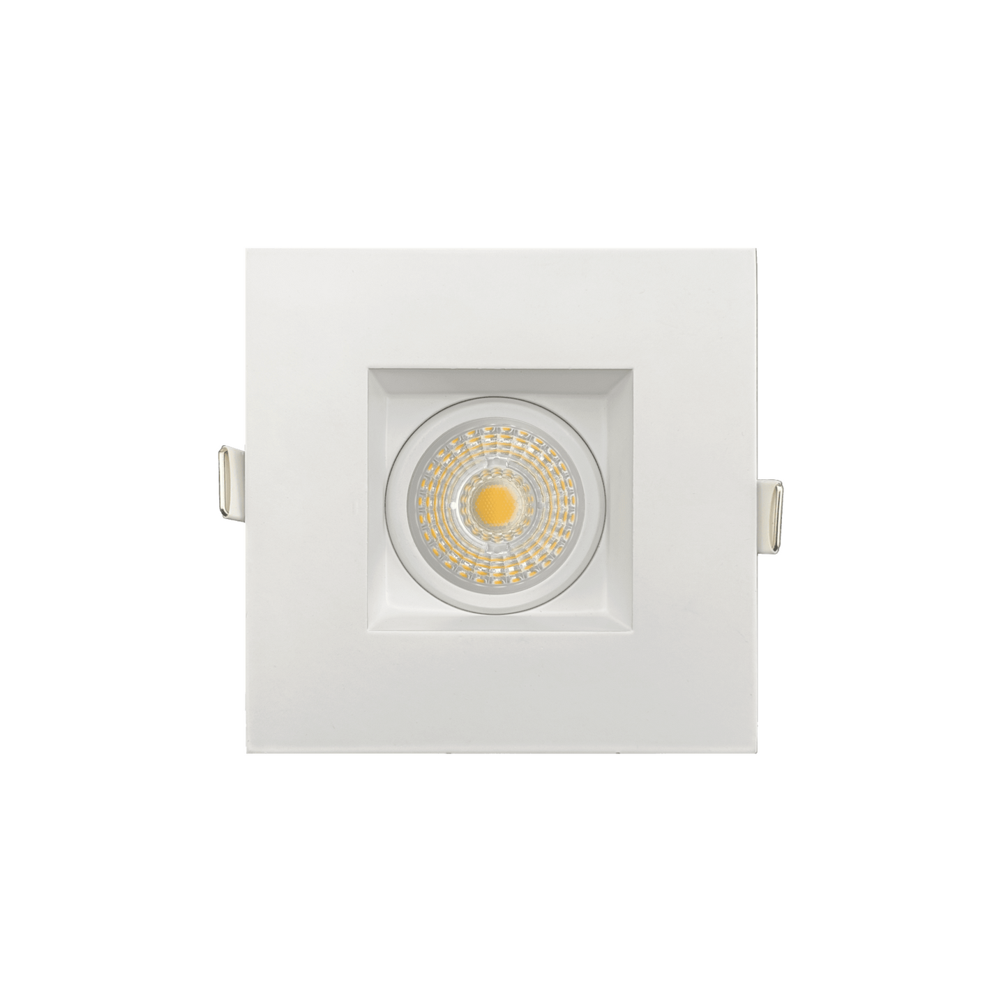 P-6180 3 Inch Square White 11W 1050 Lumens 5CCT Gimbal Light