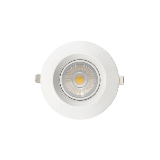 P-6182 4 Inch Round White 20W 1750 Lumens 5CCT Gimbal Light