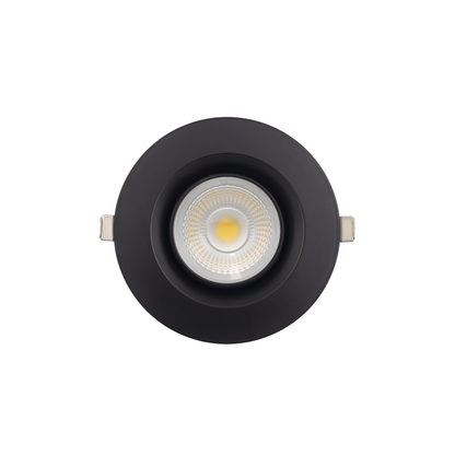 P-6183 4 Inch Round Black 20W 1750 Lumens 5CCT Gimbal Light