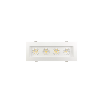 P-6186 3 Inch 4 Head Multiple White 30W 2800 Lumens 5CCT Gimbal Light