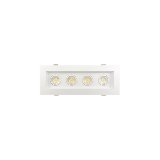 P-6186 3 Inch 4 Head Multiple White 30W 2800 Lumens 5CCT Gimbal Light