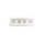 P-6188 4 Inch 4 Head Multiple White 52W 4800 Lumens 5CCT Gimbal Light