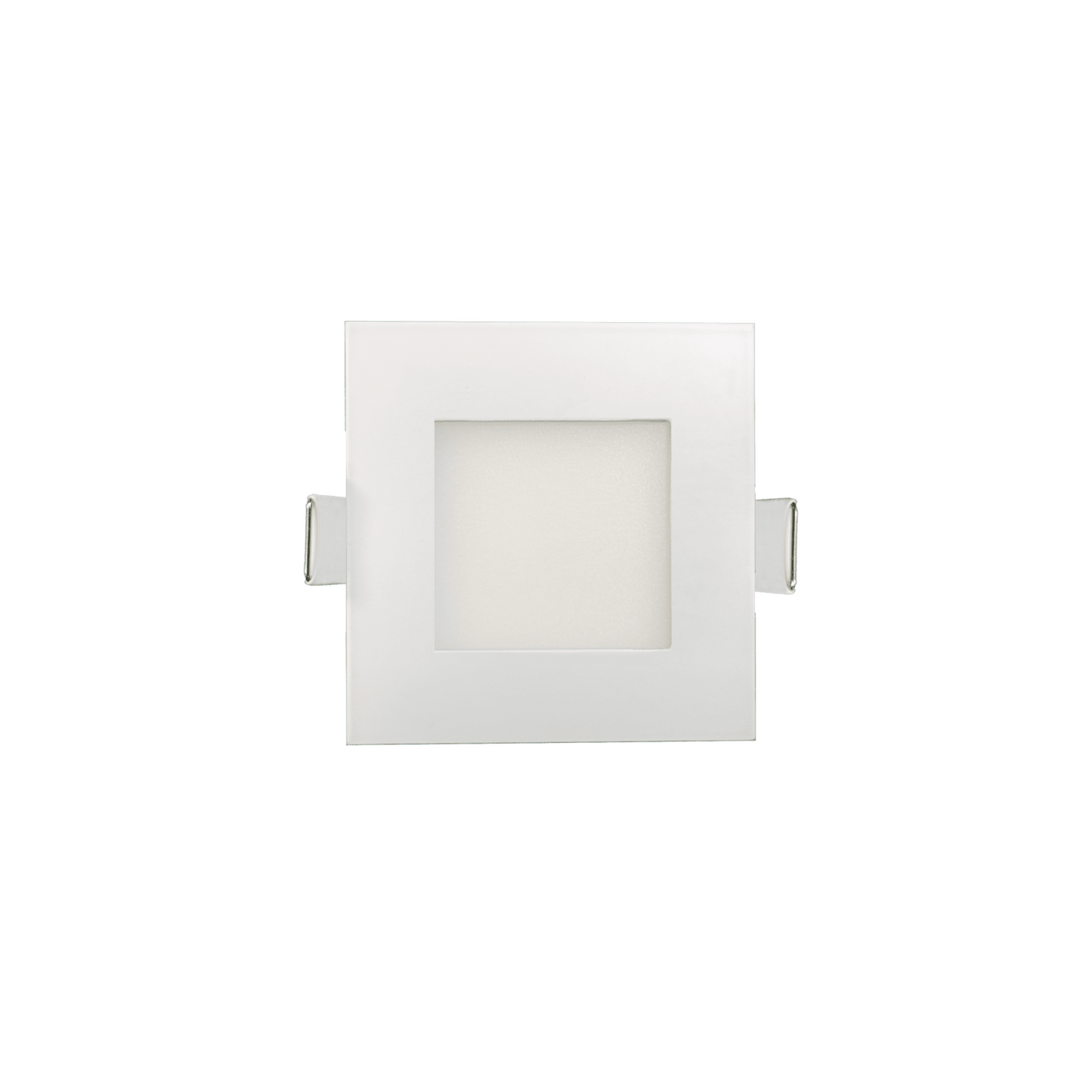 P-6194 3 Inch Square White 8W 550 Lumens 5CCT Slim Light