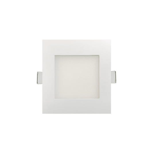 P-6195 4 Inch Square White 12W 850 Lumens 5CCT Slim Light