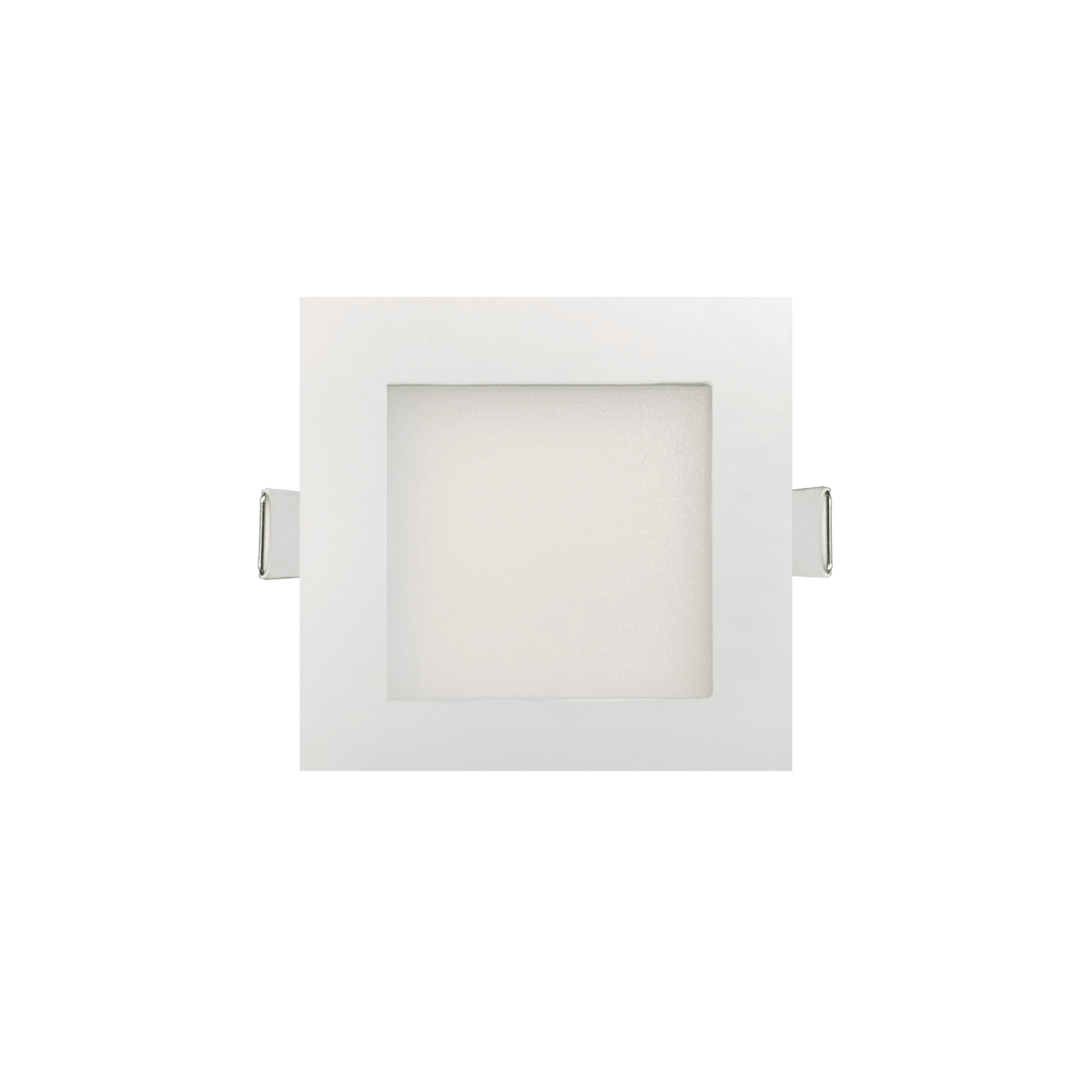 P-6196 5 Inch Square White 15W 1200 Lumens 5CCT Slim Light