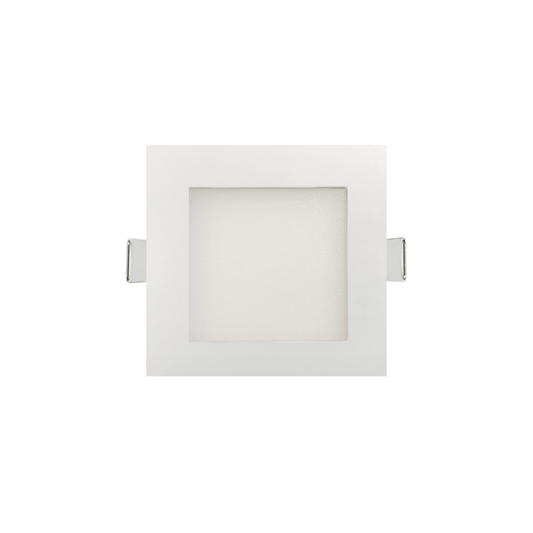 P-6196 5 Inch Square White 15W 1200 Lumens 5CCT Slim Light