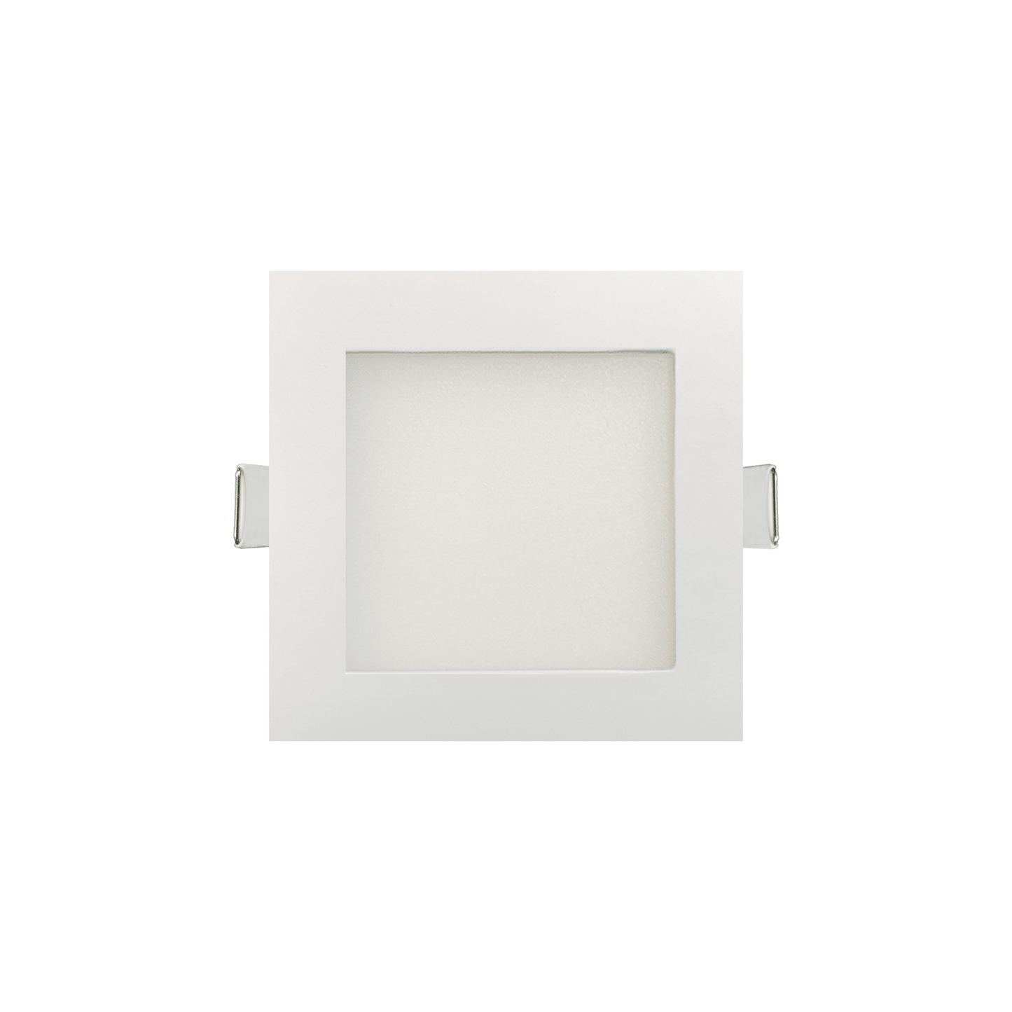 P-6197 6 Inch Square White 18W 1600 Lumens 5CCT Slim Light