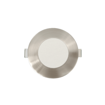 P-6203 4 Inch Round Brushed Nickel 12W 925 Lumens 5CCT Slim Light