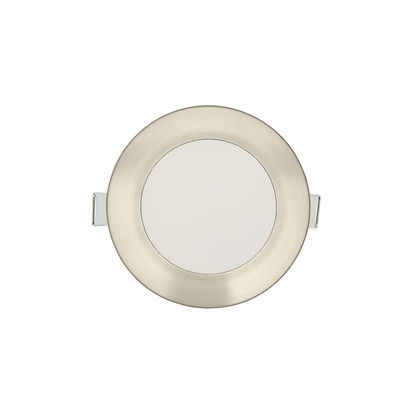 P-6207 5 Inch Round Brushed Nickel 15W 1200 Lumens 5CCT Slim Light