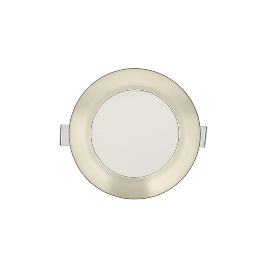 P-6207 5 Inch Round Brushed Nickel 15W 1200 Lumens 5CCT Slim Light
