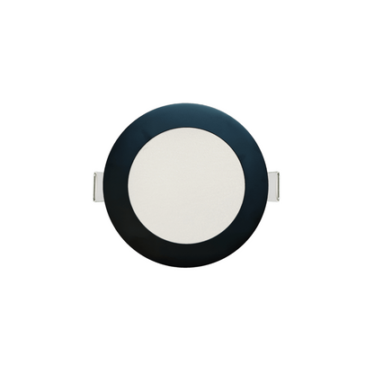 P-6210 6 Inch Round Black 18W 1600 Lumens 5CCT Slim Light