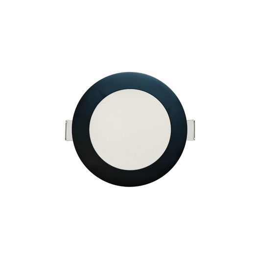 P-6210 6 Inch Round Black 18W 1600 Lumens 5CCT Slim Light