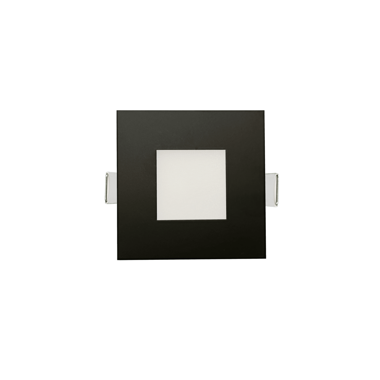 P-6214 3 Inch Square Black 8W 550 Lumens 5CCT Slim Light