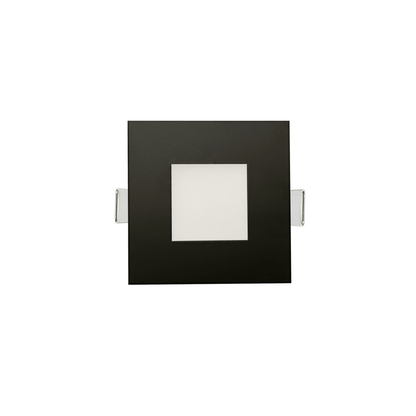 P-6214 3 Inch Square Black 8W 550 Lumens 5CCT Slim Light