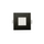 P-6214 3 Inch Square Black 8W 550 Lumens 5CCT Slim Light