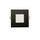 P-6218 4 Inch Square Black 12W 850 Lumens 5CCT Slim Light