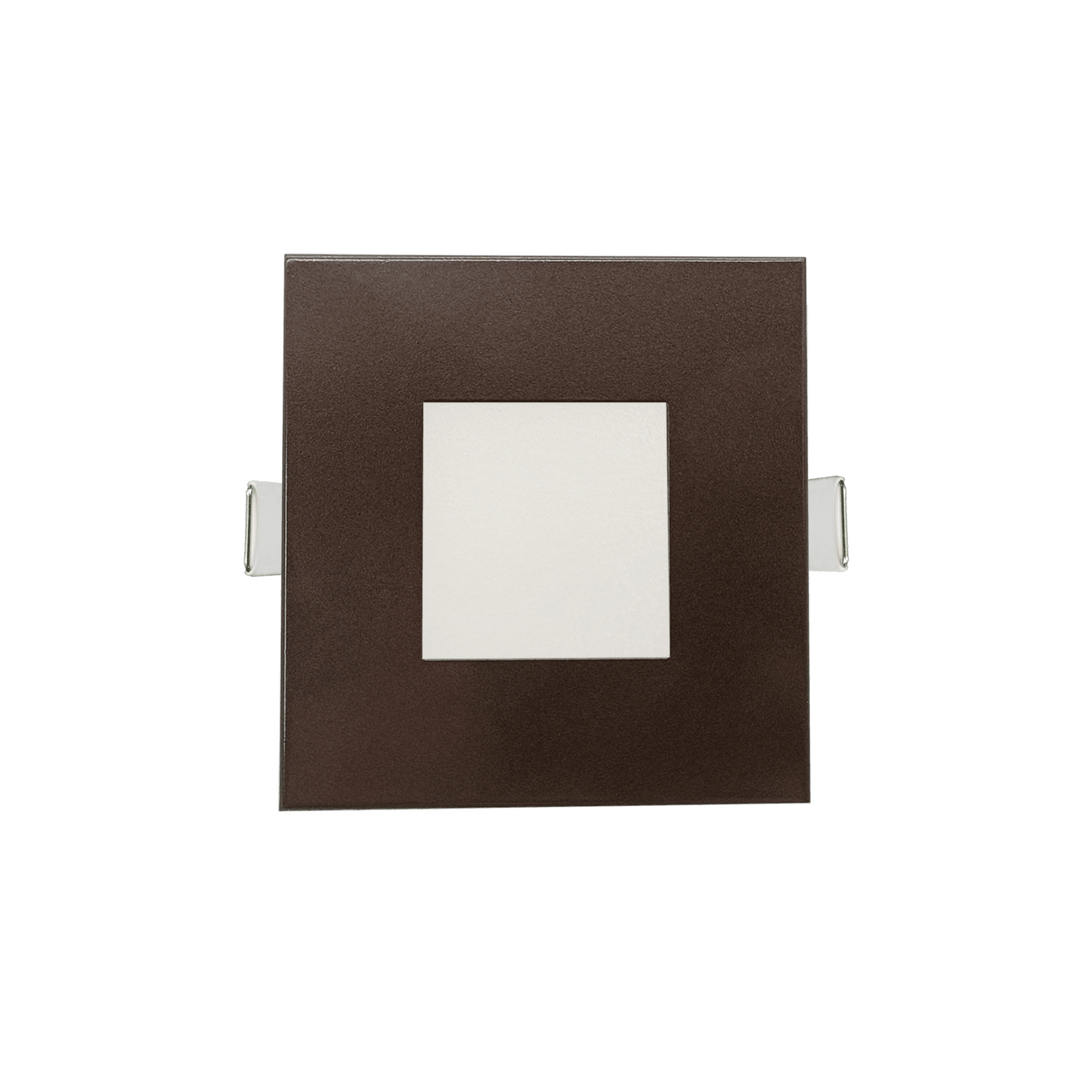 P-6220 4 Inch Square Bronze 12W 850 Lumens 5CCT Slim Light