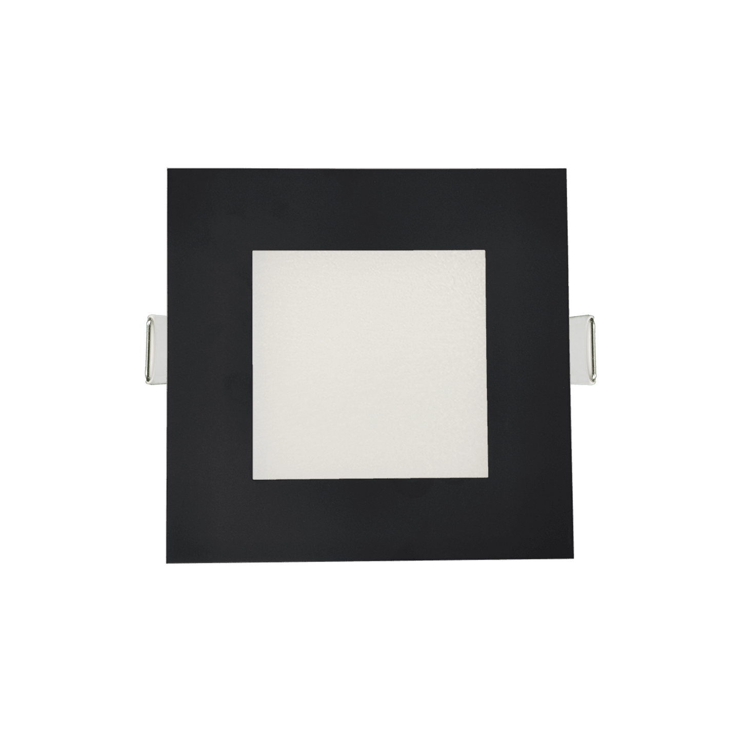 P-6226 6 Inch Square Black 18W 1600 Lumens 5CCT Slim Light