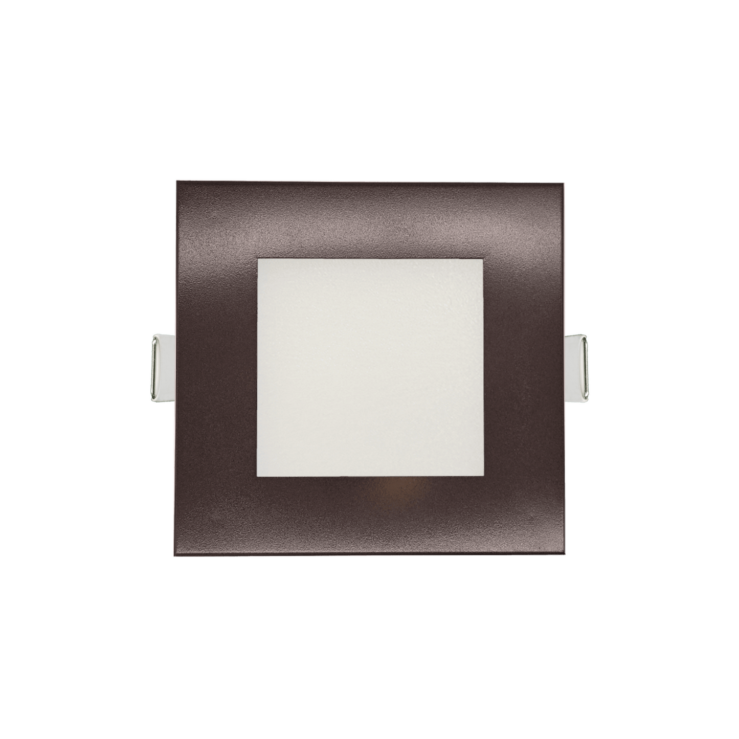 P-6228 6 Inch Square Bronze 18W 1600 Lumens 5CCT Slim Light