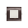 P-6228 6 Inch Square Bronze 18W 1600 Lumens 5CCT Slim Light