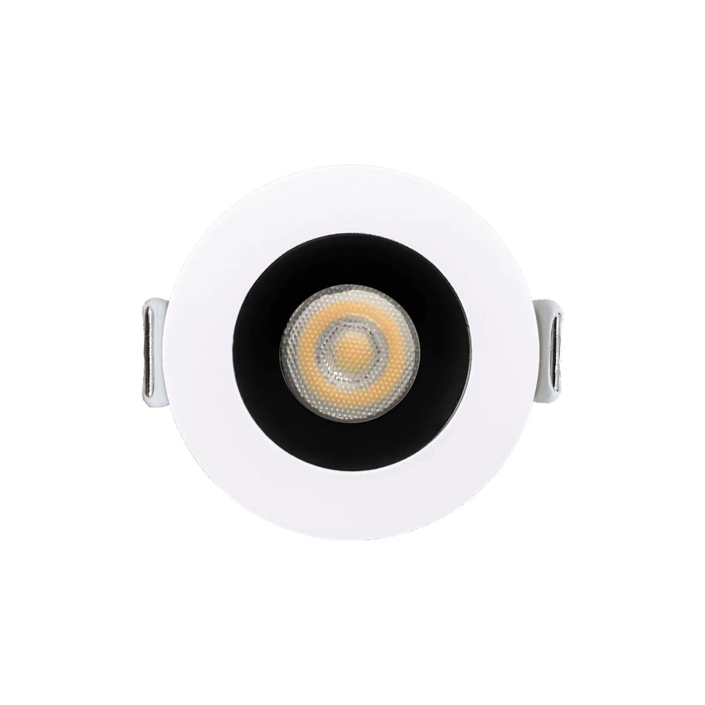 P-6337 1.5 Inch Round Two-Tone Smooth 7W 600 Lumens 5CCT Recessed Light