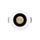 P-6337 1.5 Inch Round Two-Tone Smooth 7W 600 Lumens 5CCT Recessed Light