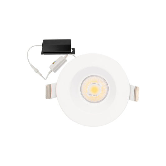 P-6345 2 Inch Round White Wide Beam 14W 1100 Lumens 5CCT Recessed Light