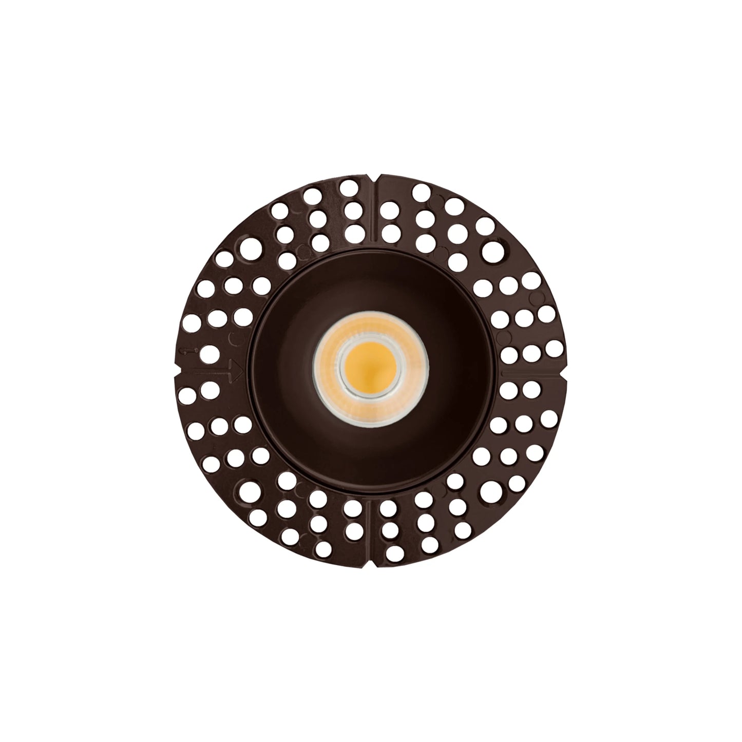 P-6358 3 Inch Trimless Round Bronze 9W 850 Lumens 5CCT Recessed Light