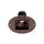 P-6363 1.5 Inch Trimless Square Bronze 7W 600 Lumens 5CCT Recessed Light